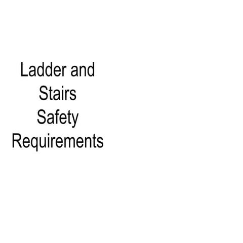 Ladders stairs 2015