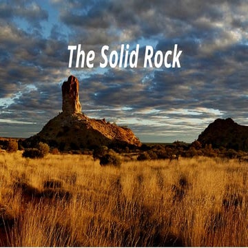 The Solid Rock | PPTX