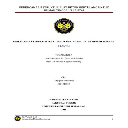 penulangan kolom, balok dan plat bangunan gedung