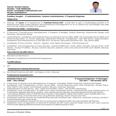 RESUME-Rashid Abbas