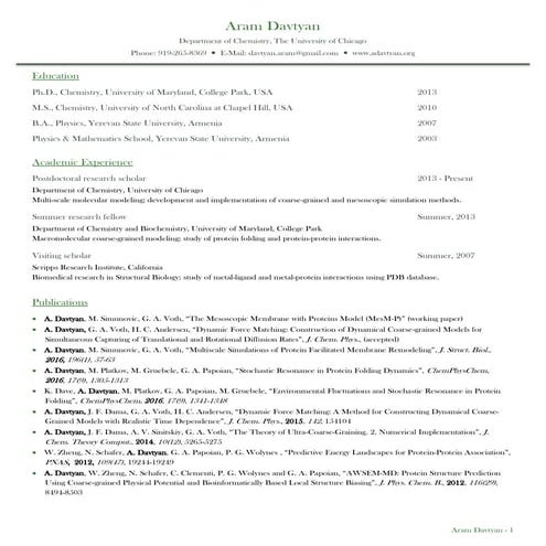 Aram_Davtyan_CV_2016