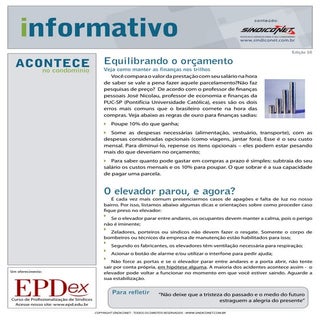 Informartivo SindicoNet - Edição 10