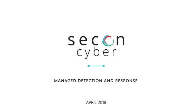A case for Managed Detection and Response
