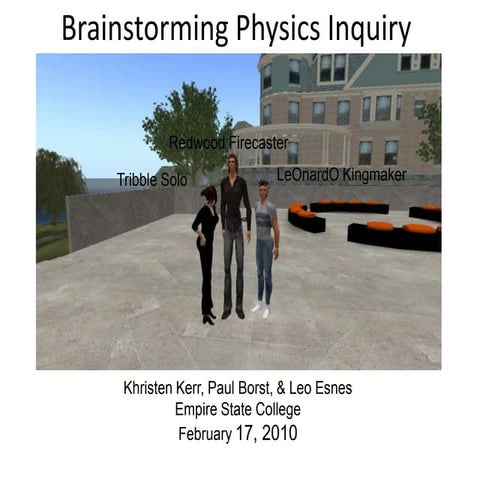 513 Borst Brainstorming Physics Inquiry