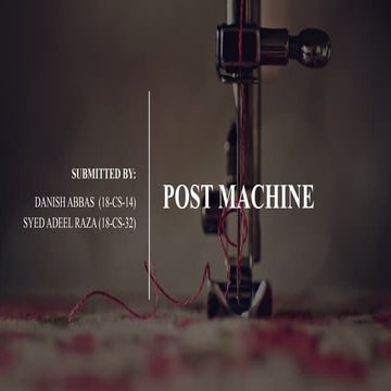 Automata presentation saeed | PPTX