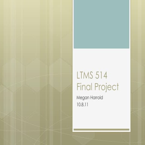 514 final project presentation