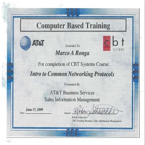 Netrworking Protocol Training