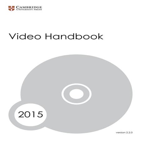 Video Handbook 2015