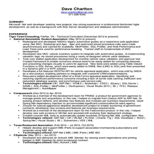 Dave_Charlton_Resume_Mar2016