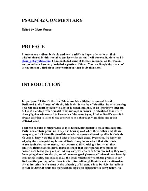 51822412 Psalm 42 commentary PDF 51822412-psalm-42-commentary-pdf