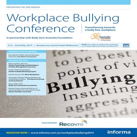 Informa Workplace Bullying P14K21 PDF