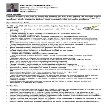 Satish Kumar Reddy CV | PDF
