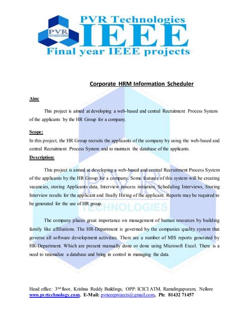 52. corporate hrm data content