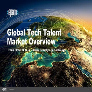 ROMAN HAPACHYLO «Global Tech Talent Market Overview» - KIOF2017