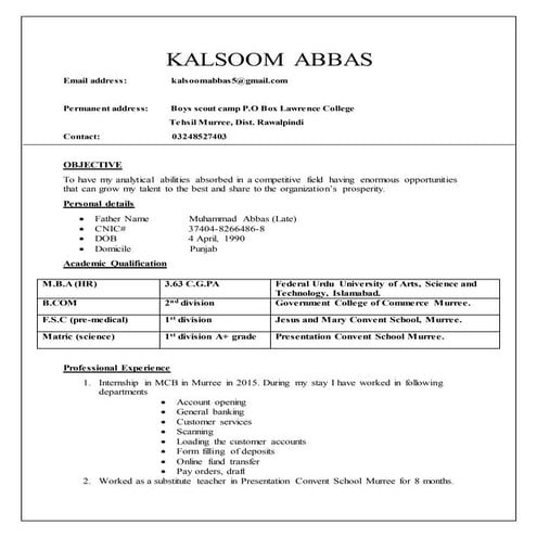 Vinay (New CV1) | DOCX