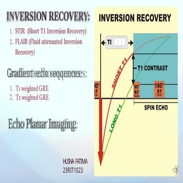MRI sequences and inversion recovery sequences | PPTX