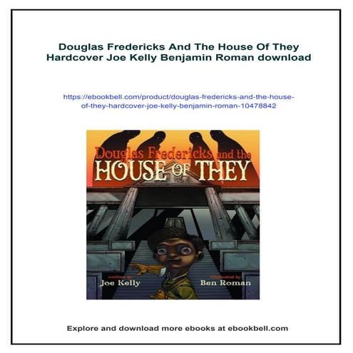 Douglas Fredericks And The House Of They Hardcover Joe Kelly Benjamin ...