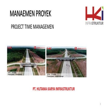 PMBOK Project Time Management Manajemen Proyek