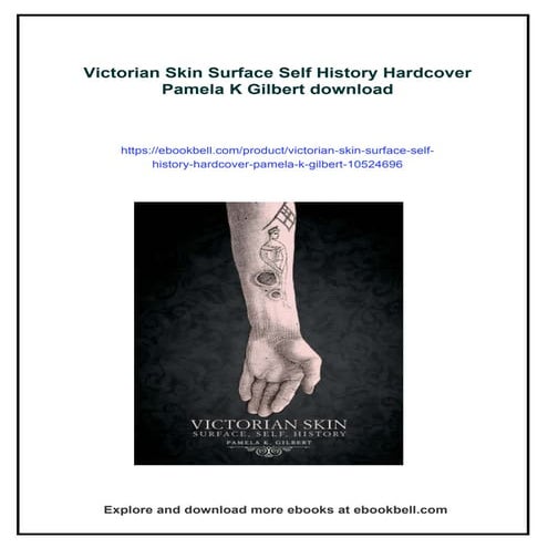 Victorian Skin Surface Self History Hardcover Pamela K Gilbert | PDF
