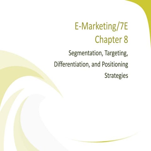 e marketing 7/e chapter 8