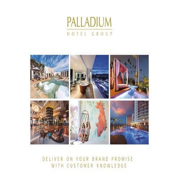Palladium Hotel Group A Digital Transformation Story