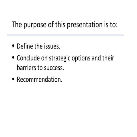 Pierre Robert Group Issue Analysis Storyboard