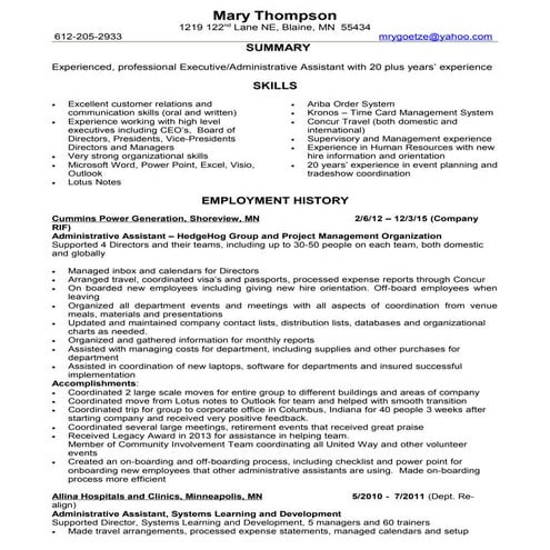 Resume-Thompson 2015.1