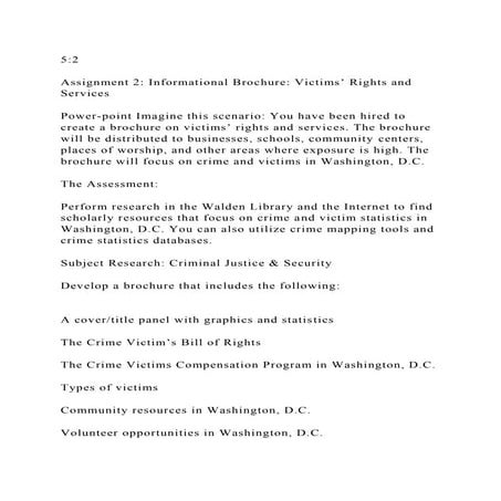 Victim's Rights | DOCX