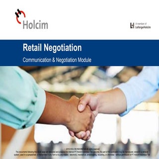 Retail Negotiation