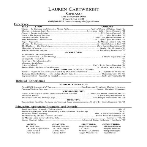 Peterson-one page resume | DOC