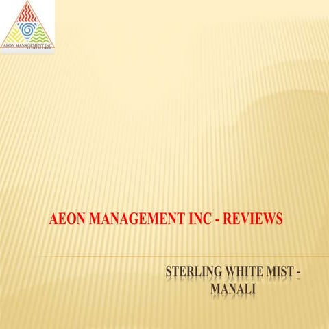 Aeon management chennai