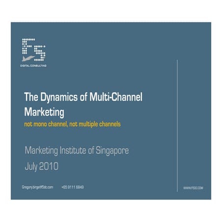 Multichannel Marketing
