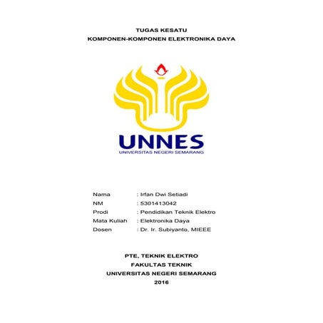 Komponen Komponen Elektronika Daya
