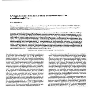 Diagnóstico del accidente cerebrova...