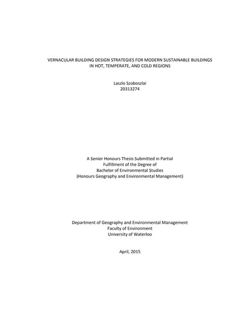 Szoboszlai_Laszlo_VERNACULAR BUILDING DESIGN STRATEGIES FOR MODERN SUSTAINABL...