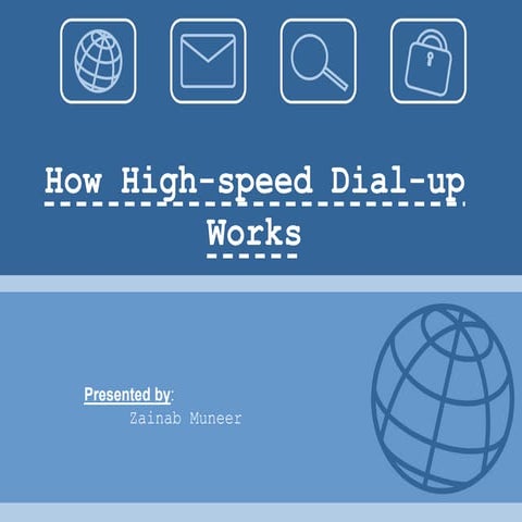 How High-speed Dial-up Works