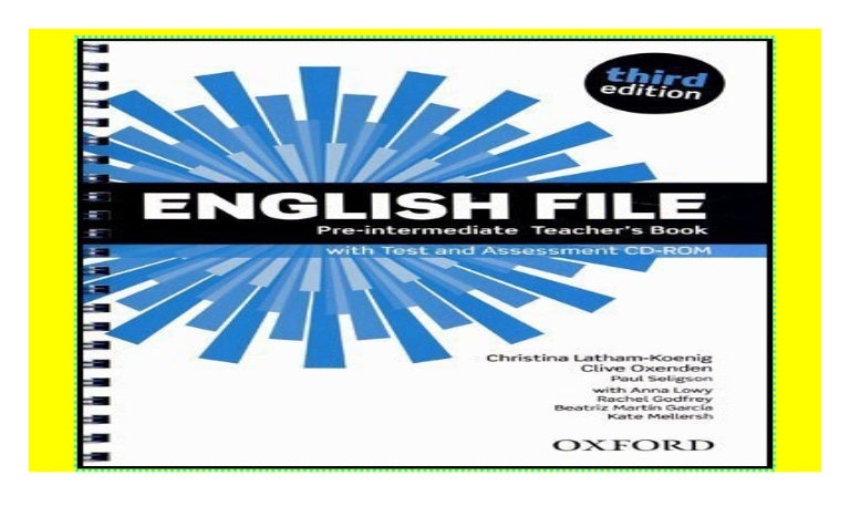 New English File Pre Intermediate 3rd Edition