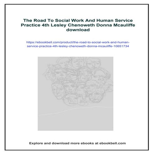 The Road To Social Work And Human Service Practice 4th Lesley Chenoweth Donna...