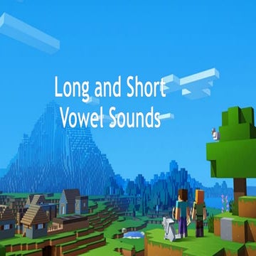 Long and short vowel sounds | PPT