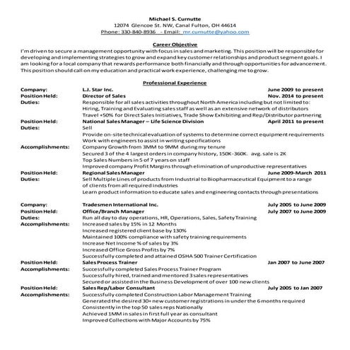 Benjamin Sharp Resume 9-22-16 | PDF