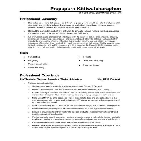 Prapaporn_Resume_Jun 2015