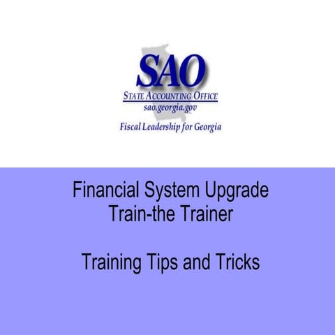  training facilitation tips