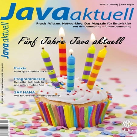 01-2015 - Java aktuell - Mandy Goram - Entwicklung mobiler Anwendungen für Bl...