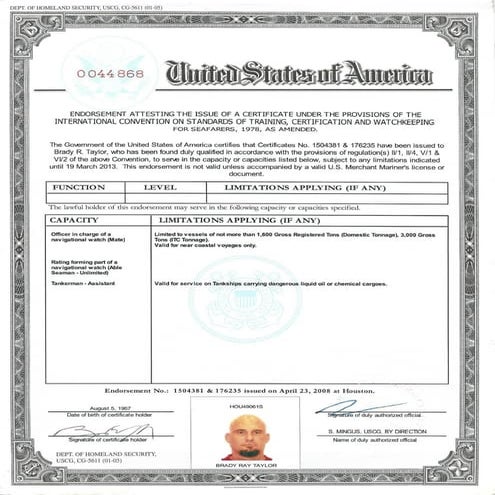 Job Training & ID Cards | PDF