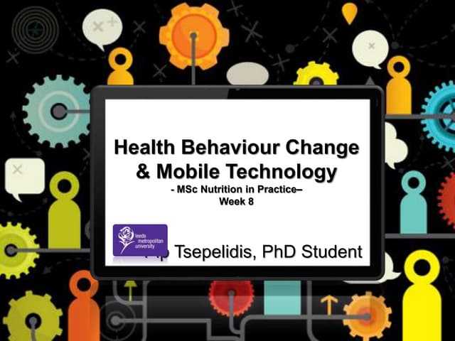 FINAL PRESENTATION - Mobile Technology & Consumer Behaviour Change