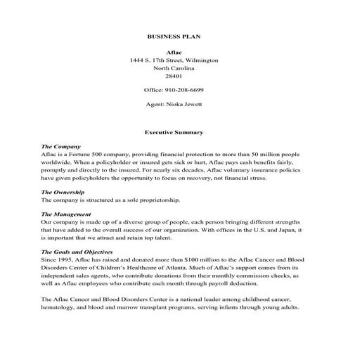 A Plan for Your Employees and Business