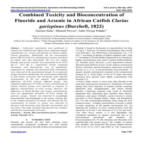 combined toxicity and bioconcentration of fluoride and arsenic in african (3)