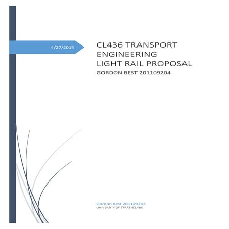 CL436 Transport Planning Final Submission