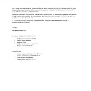 actividades refuerzo francés