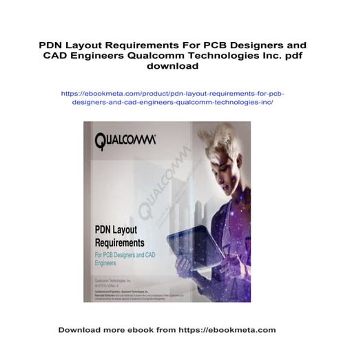 PDN Layout Requirements For PCB Designers and CAD Engineers Qualcomm ...
